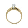 Anillo tipo solitario en oro amarillo 14k - Boutique San Agustín