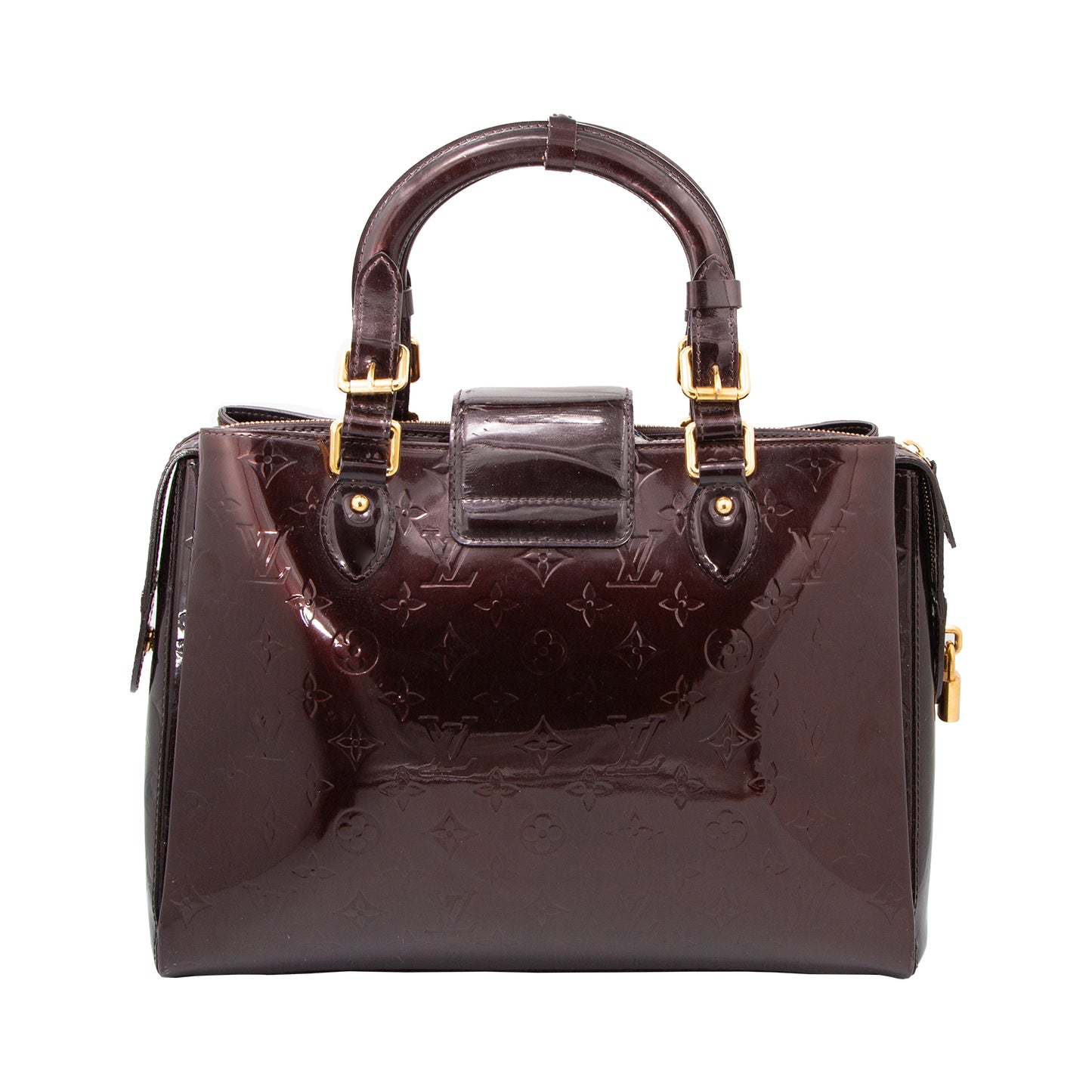 Bolso Melrose Avenue Amarante Monogram Vernis