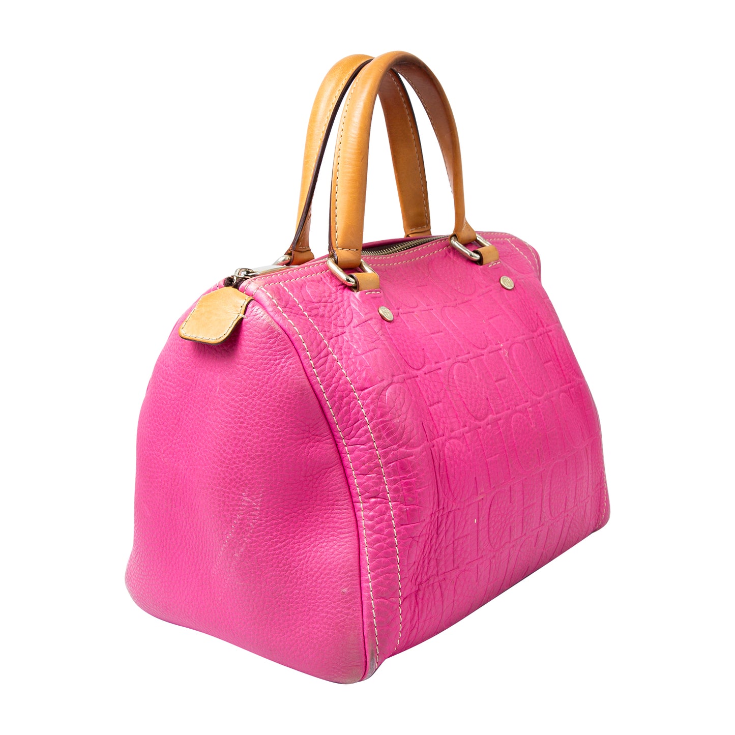 Bolsa Andy 7 en piel color rosa