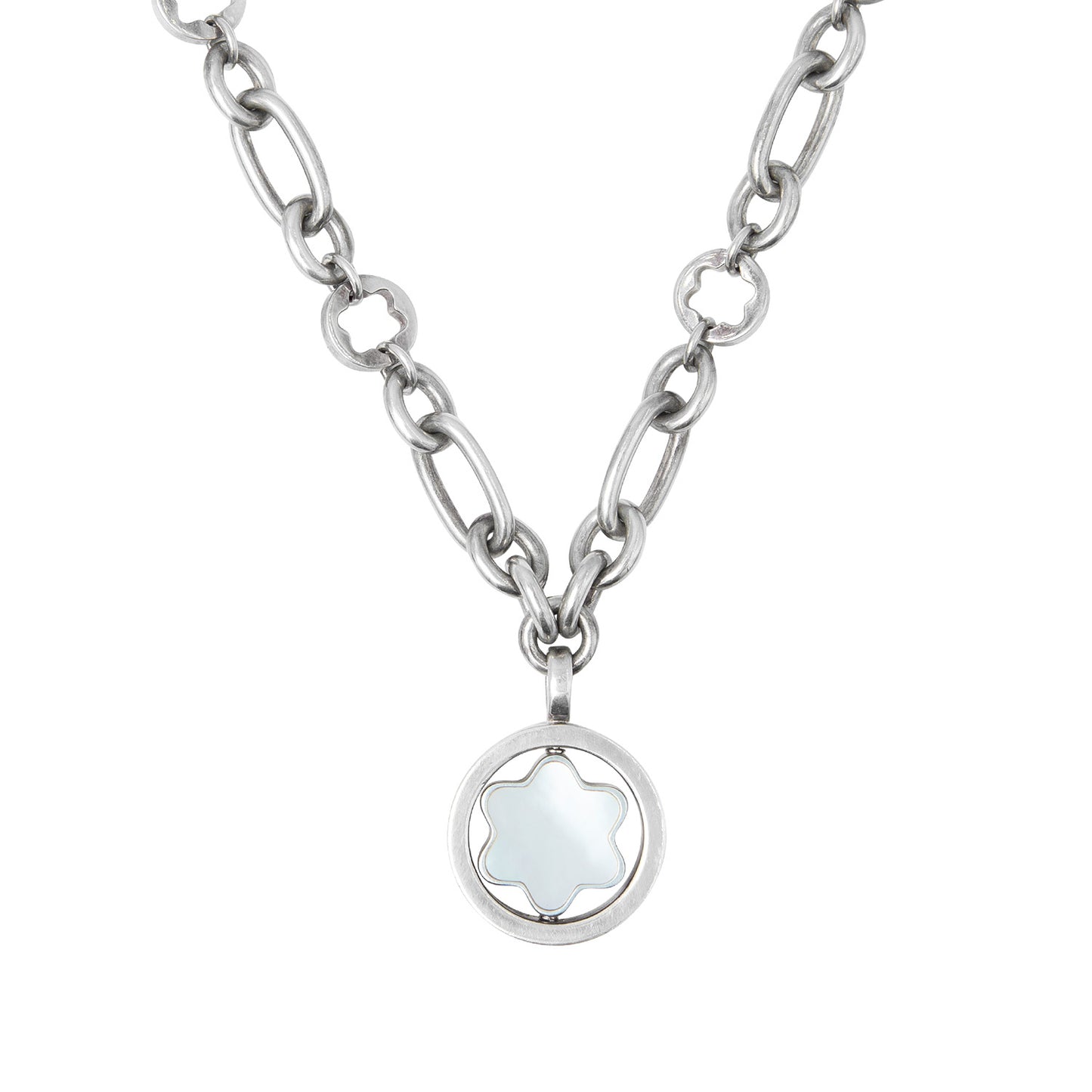 Collar Star Signet en plata ley 925