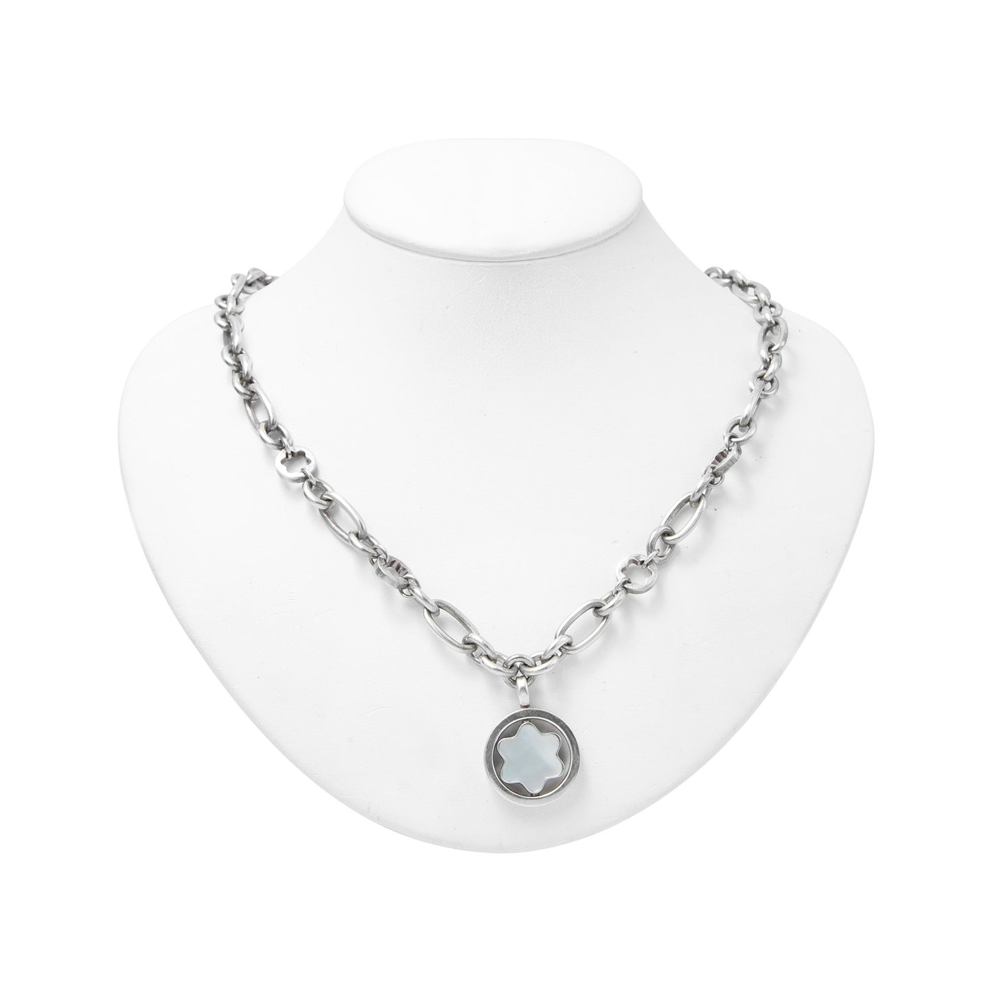 Collar Star Signet en plata ley 925