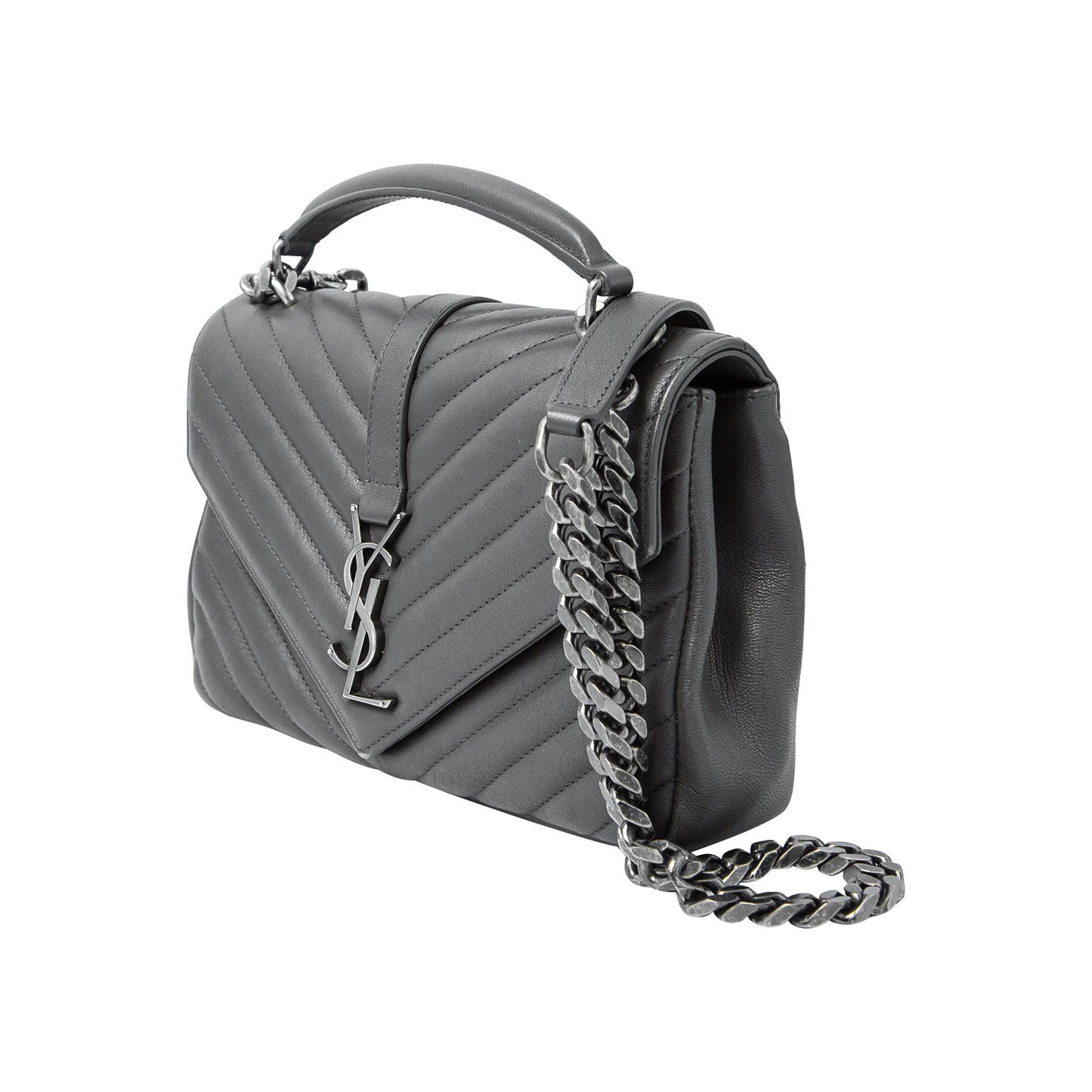 Bolso College Medium Gris