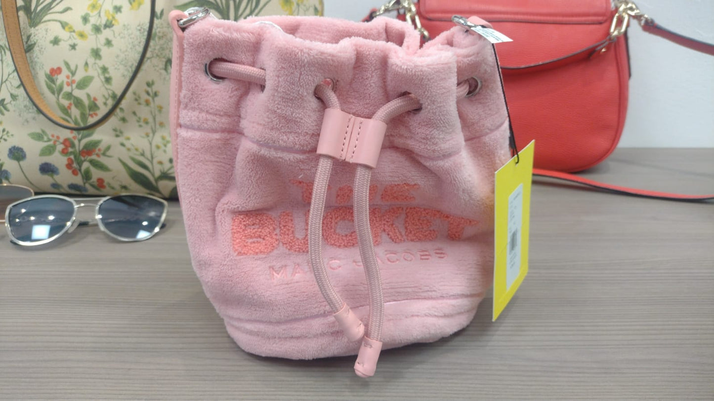 Crossbody en tela color rosa