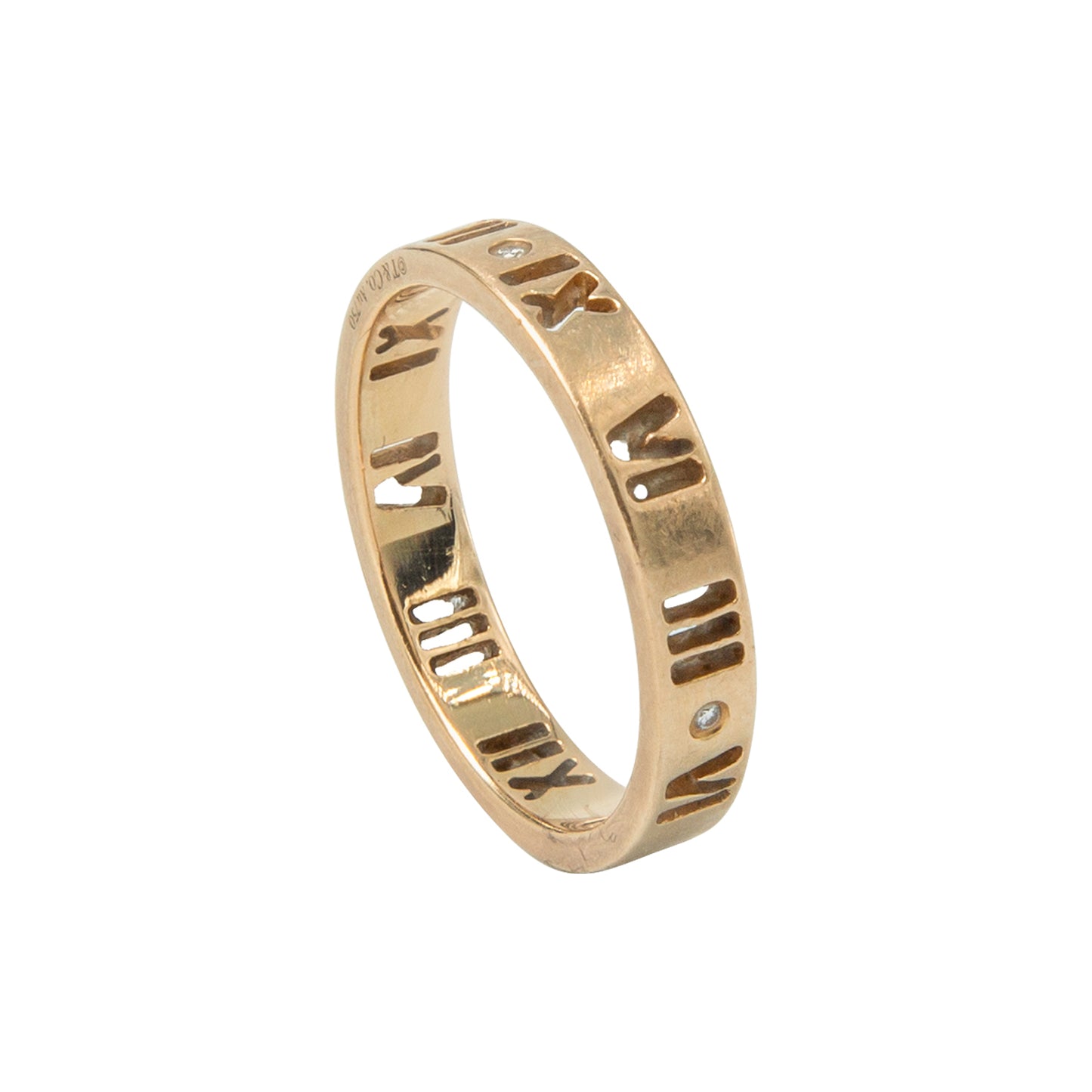 Anillo Atlas oro amarillo 18k