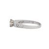 Anillo Solitario Diamantes Baguette