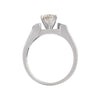 Anillo Solitario Diamantes Baguette