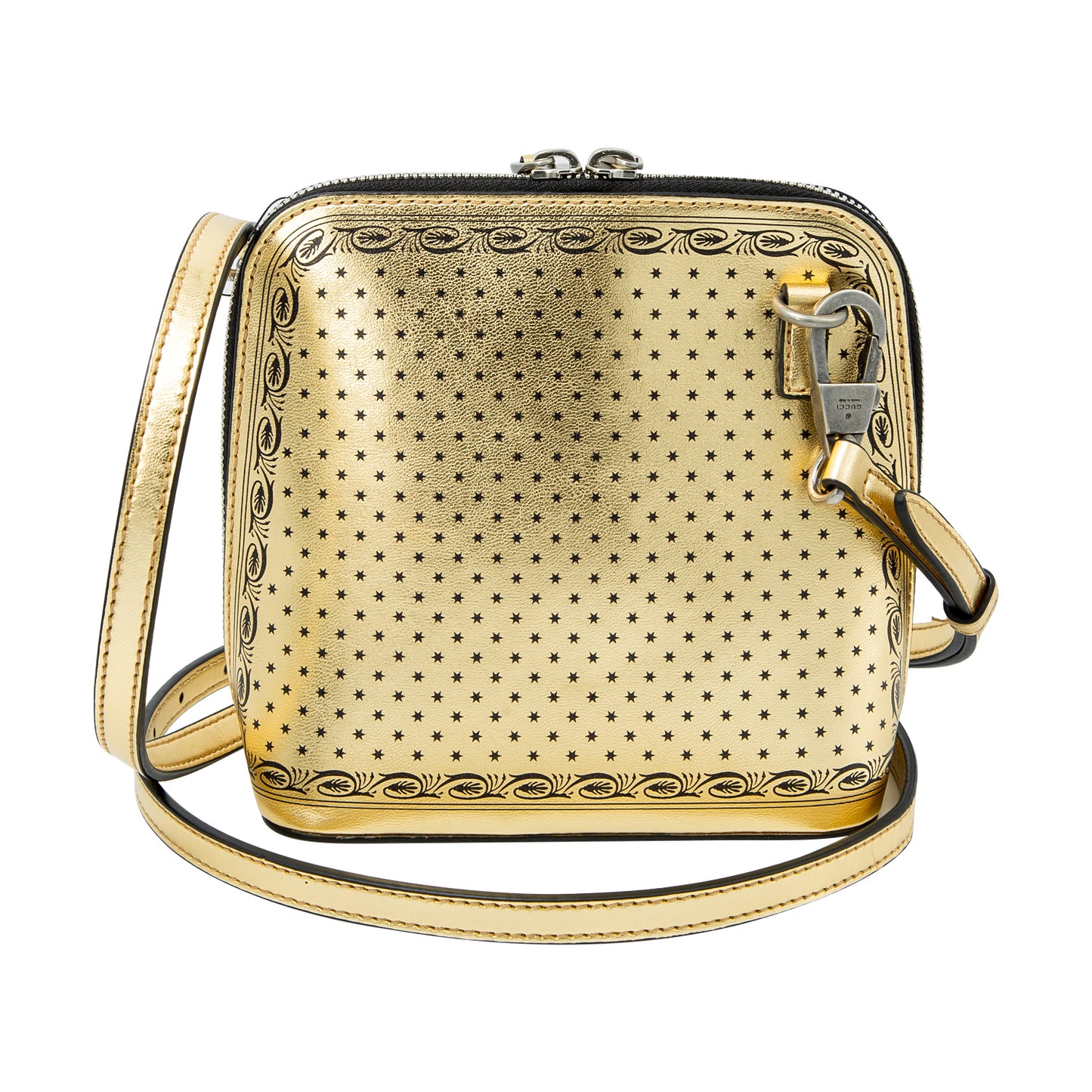 Crossbody mini color dorado