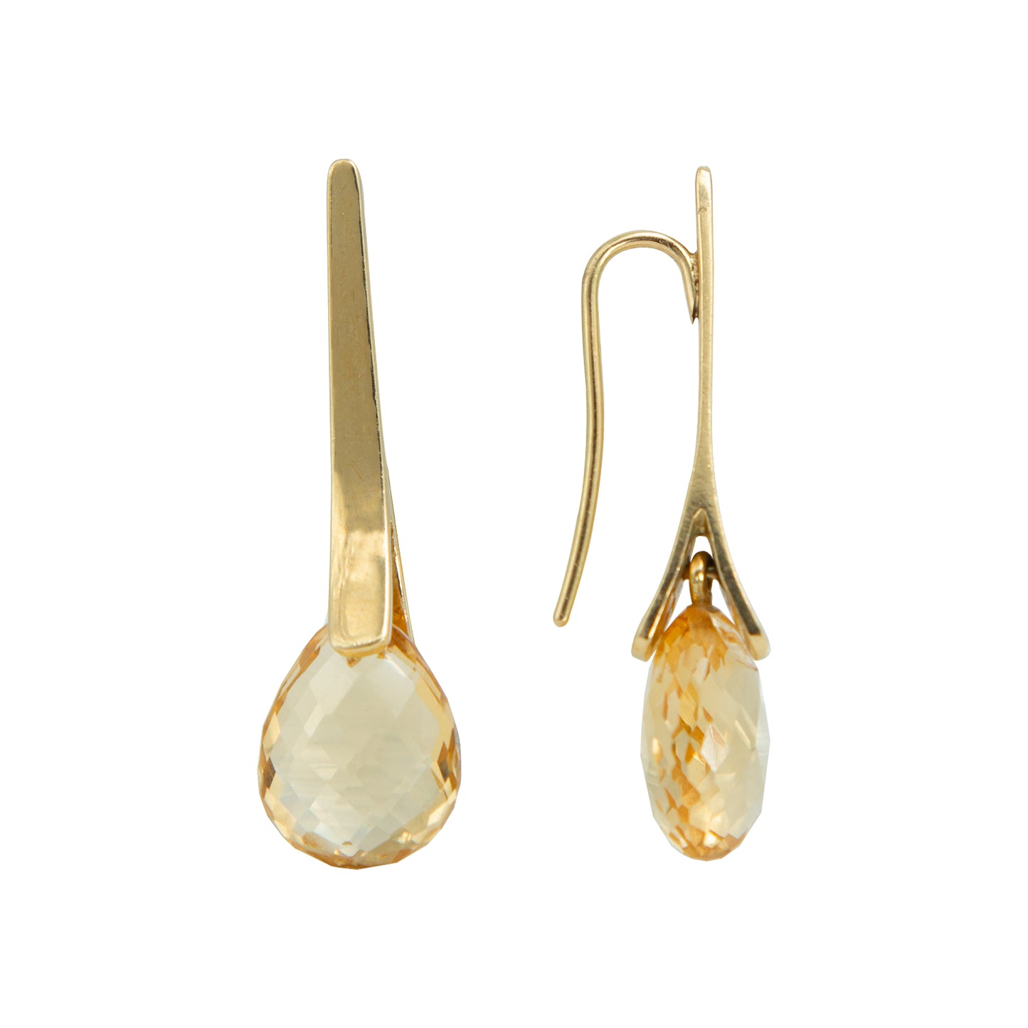 Aretes Piedra Ambar