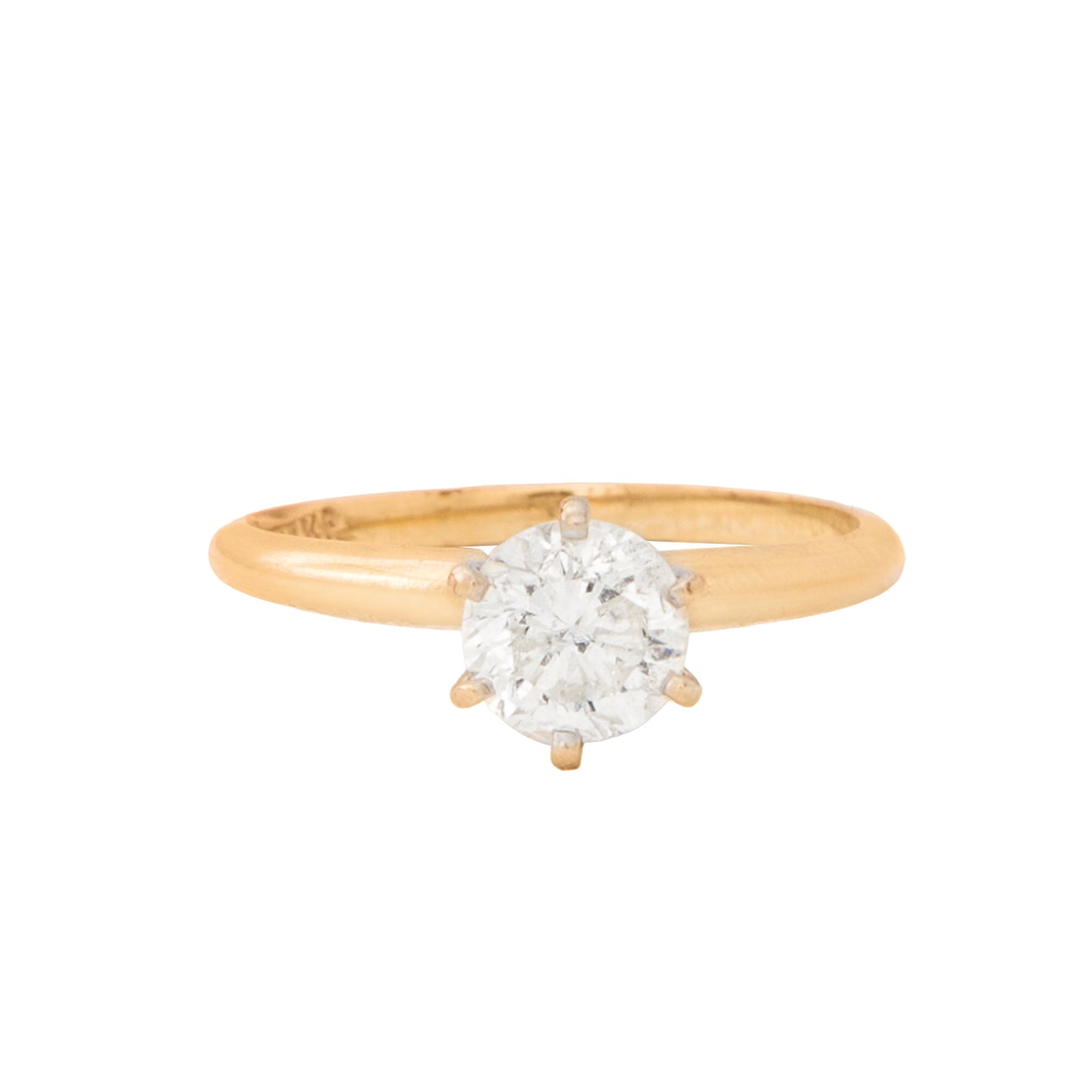 Anillo Solitario 14k