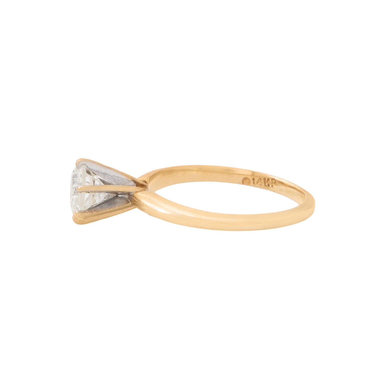Anillo Solitario 14k