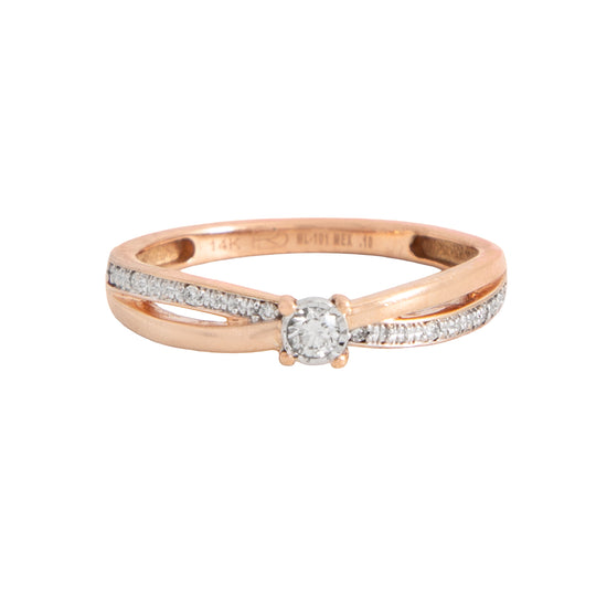 VENDIDO Anillo Diseño Entrelazado