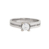 Anillo Solitario .35 CT