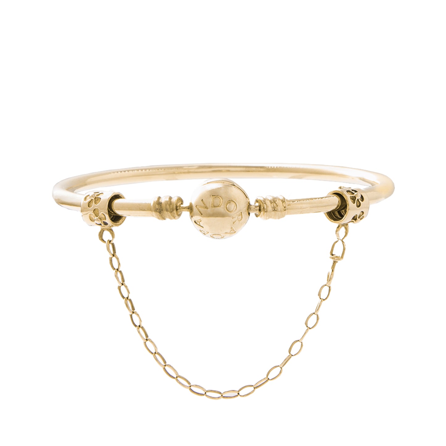 VENDIDO Brazalete Moments con Broche Redondo 14k