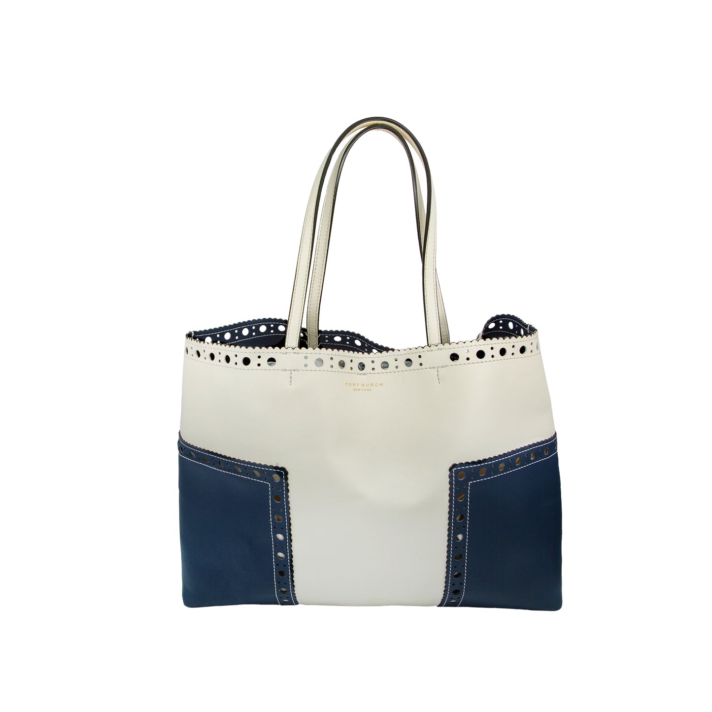 Tote En Piel Color Beige