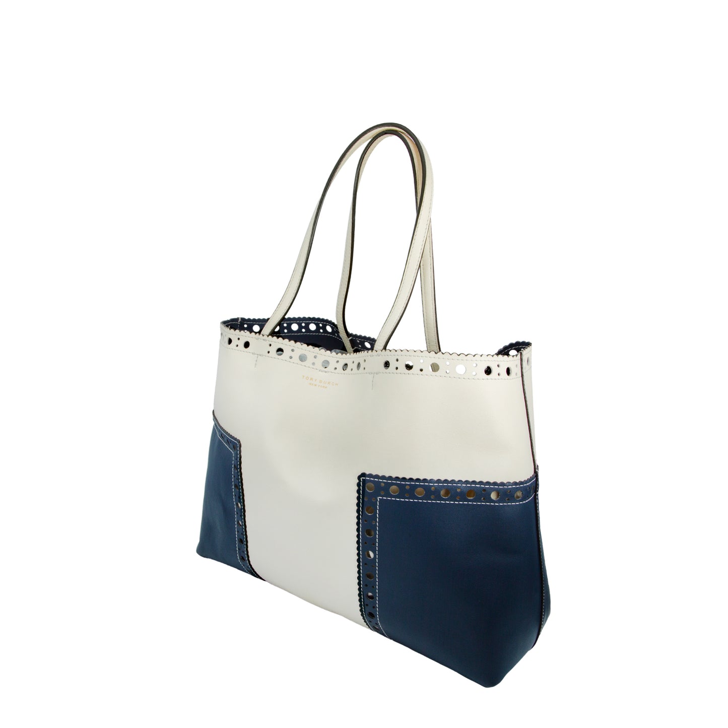 Tote En Piel Color Beige