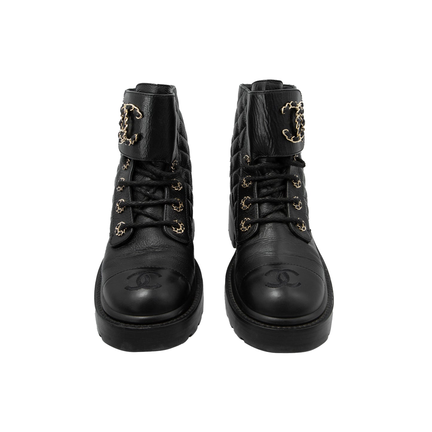 Combat Boots Quilted
