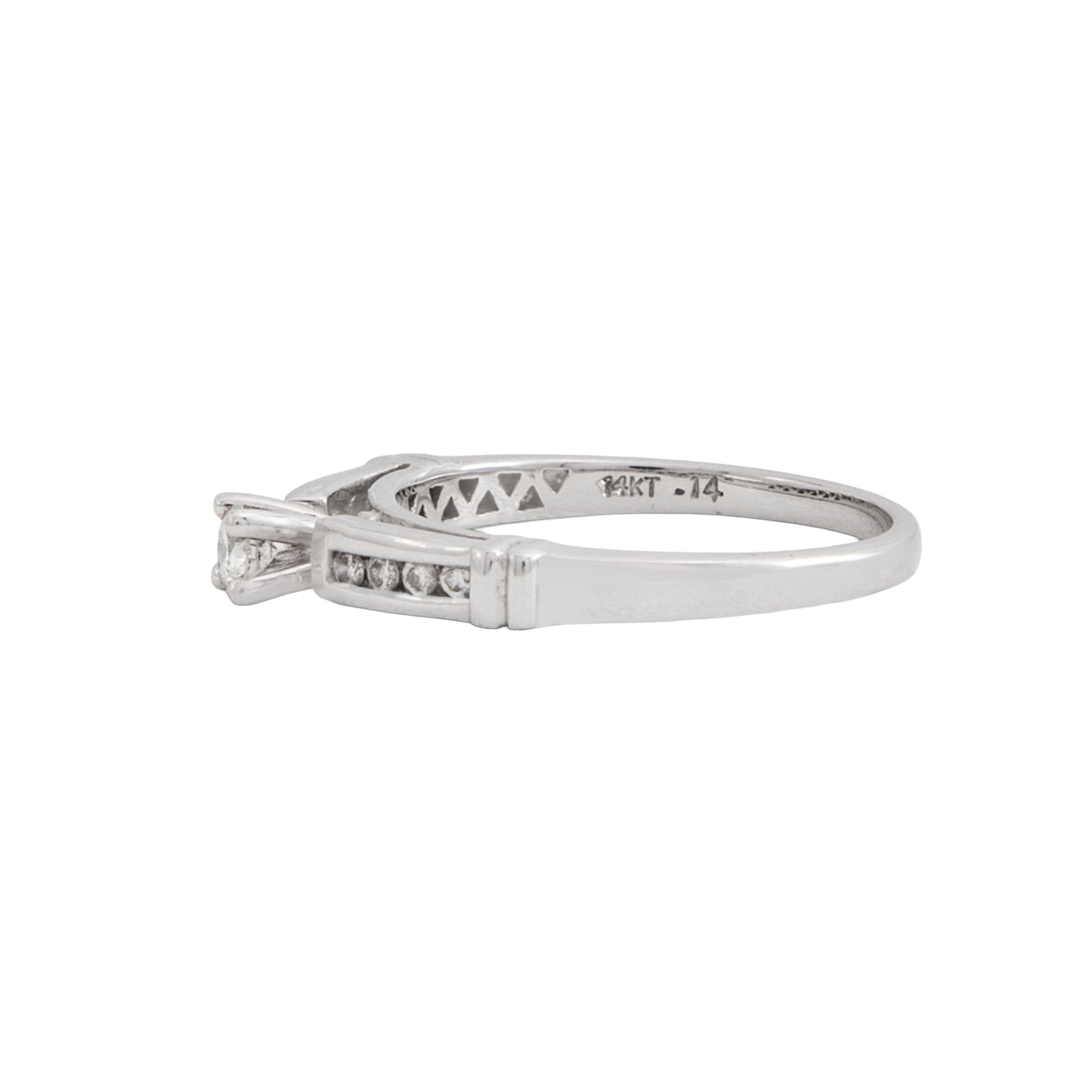 Anillo Solitario 0.13 CT