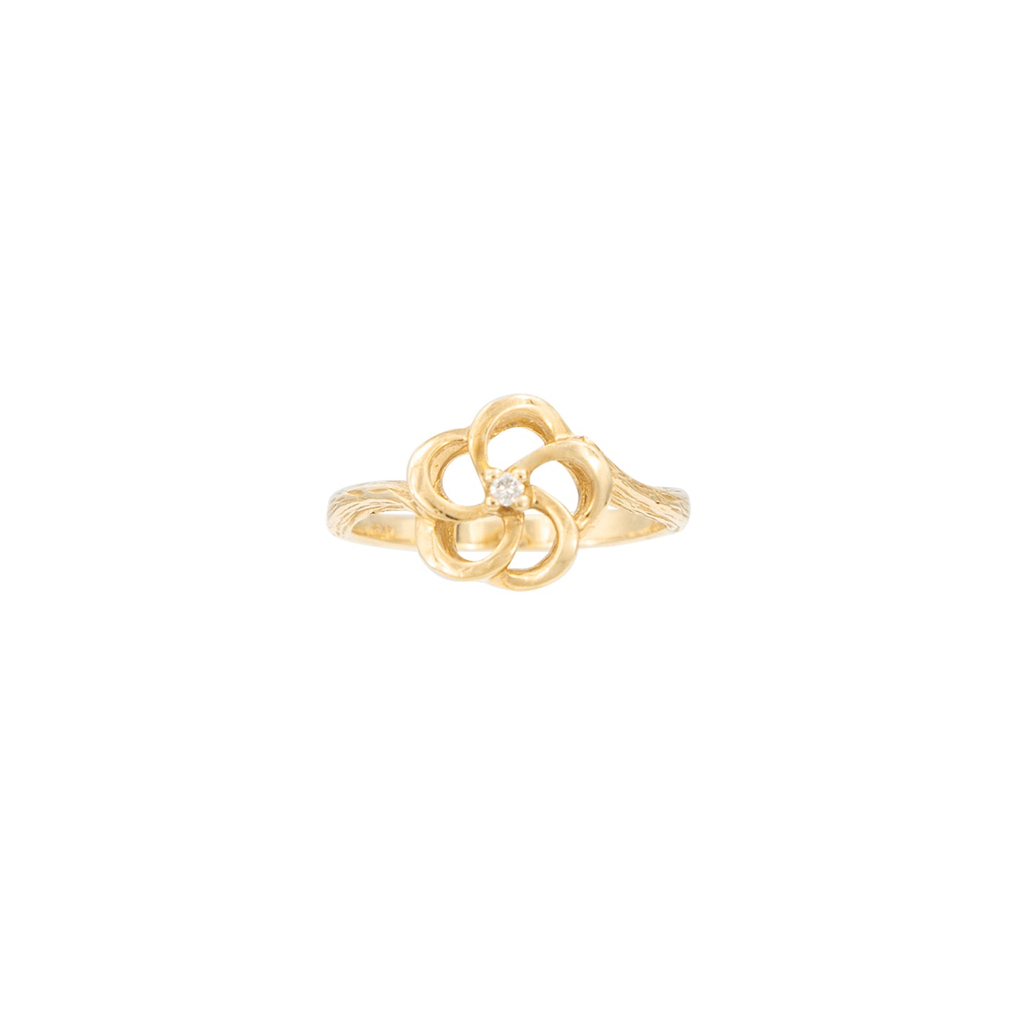 Anillo Diseño de Flor