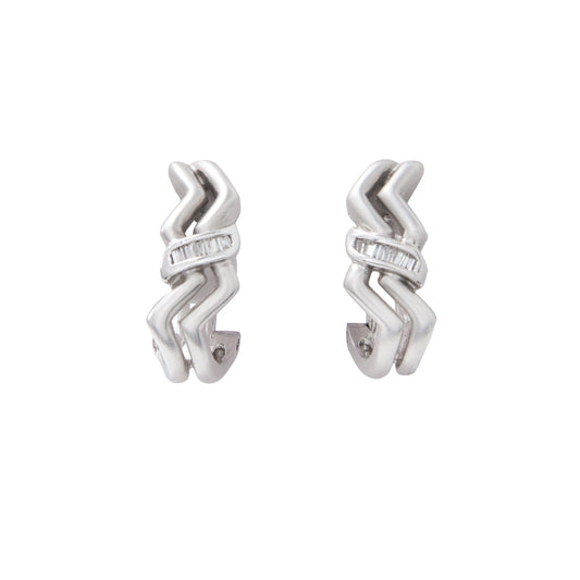 Aretes Diseño Zig Zag