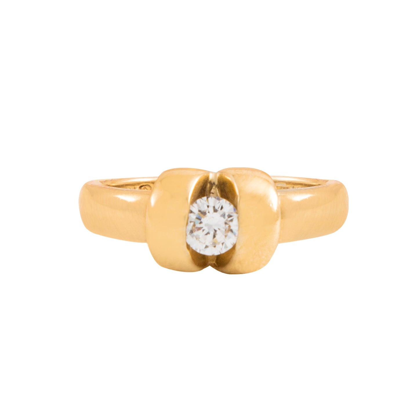Anillo Solitario 14k