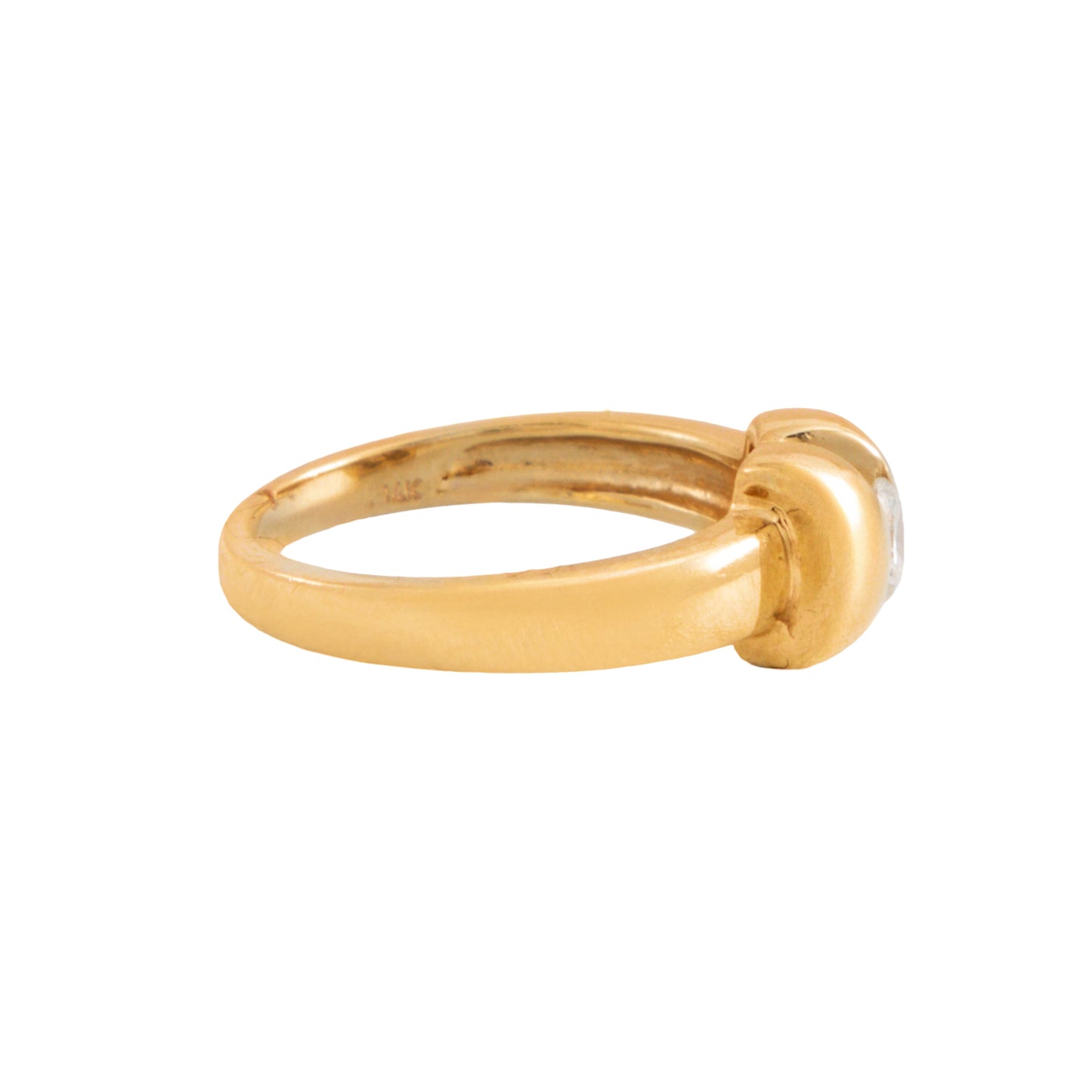 Anillo Solitario 14k
