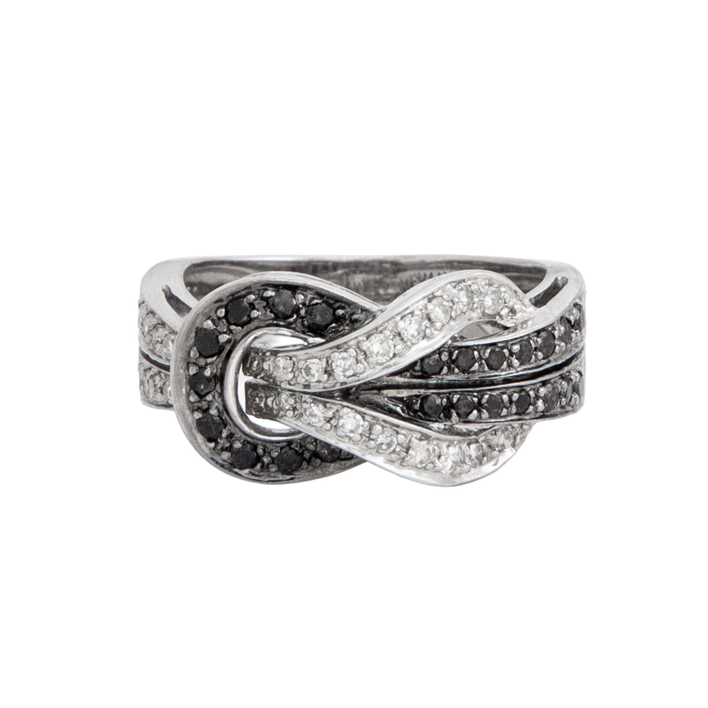 Juego de Aretes y Anillo Diseño Nudo