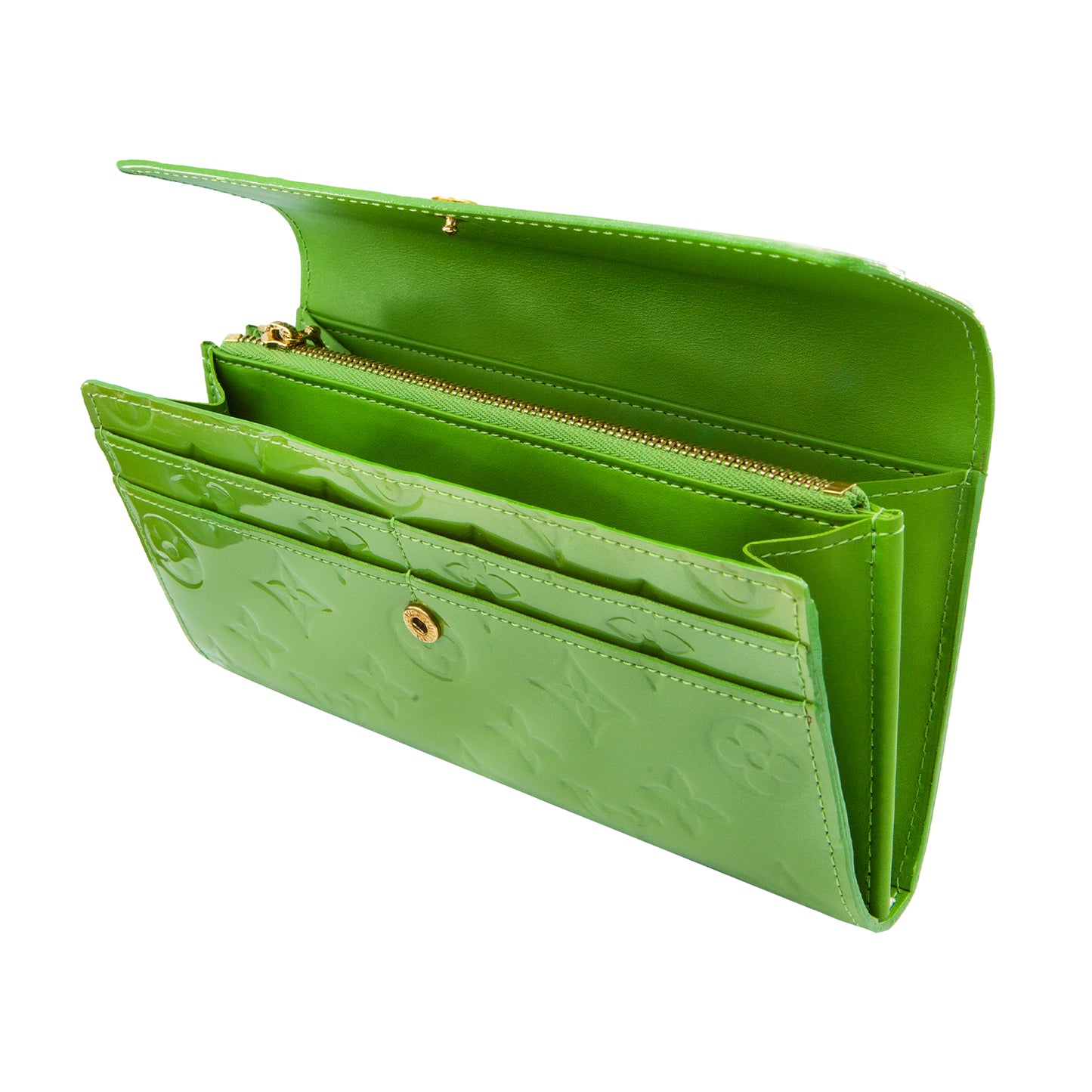 Cartera Vernis Verde