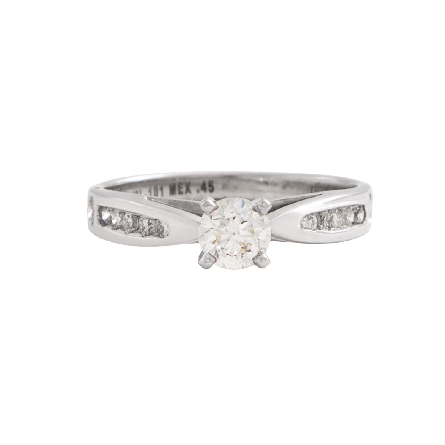 Anillo Solitario .45 CT - Boutique San Agustín