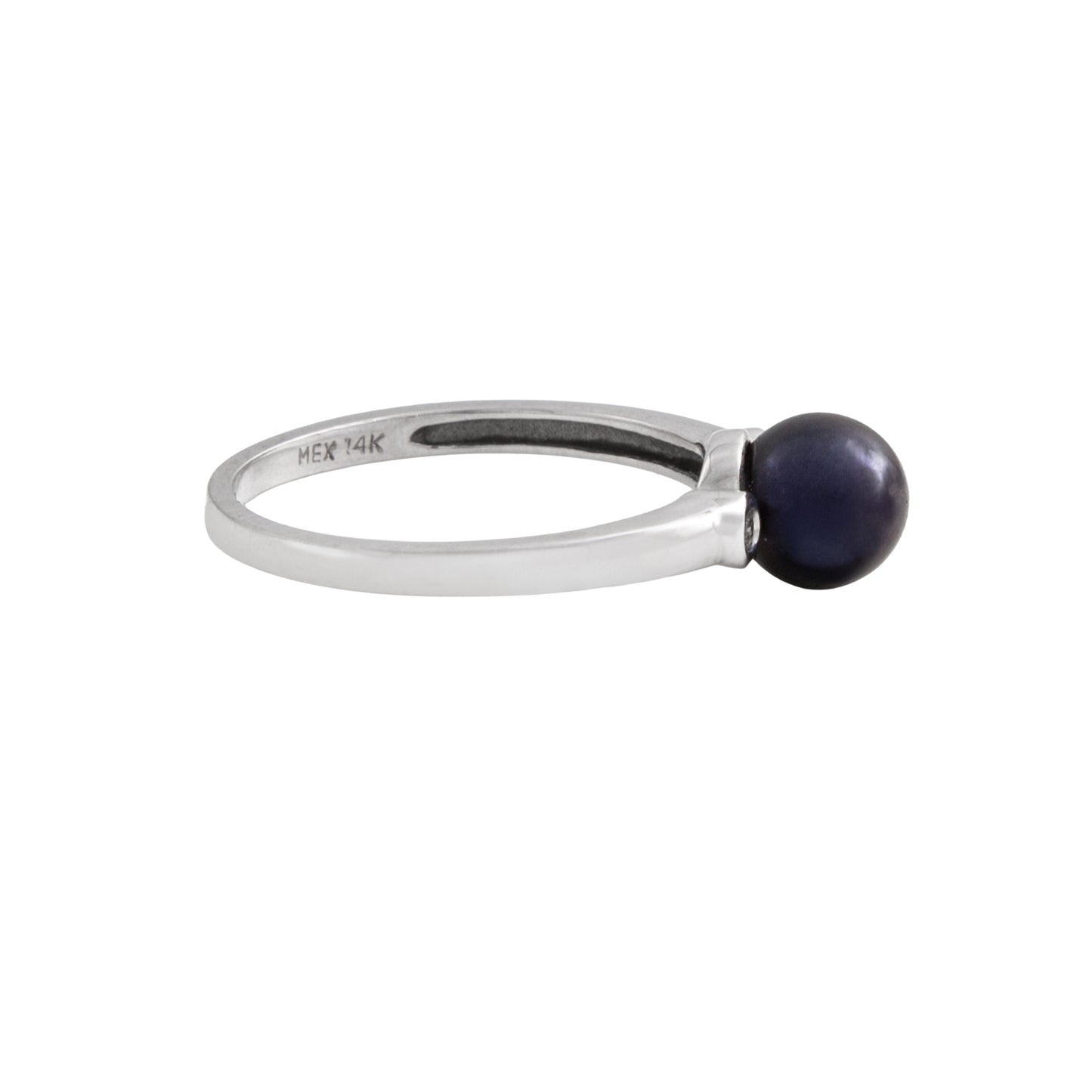 Anillo Solitario con Perla
