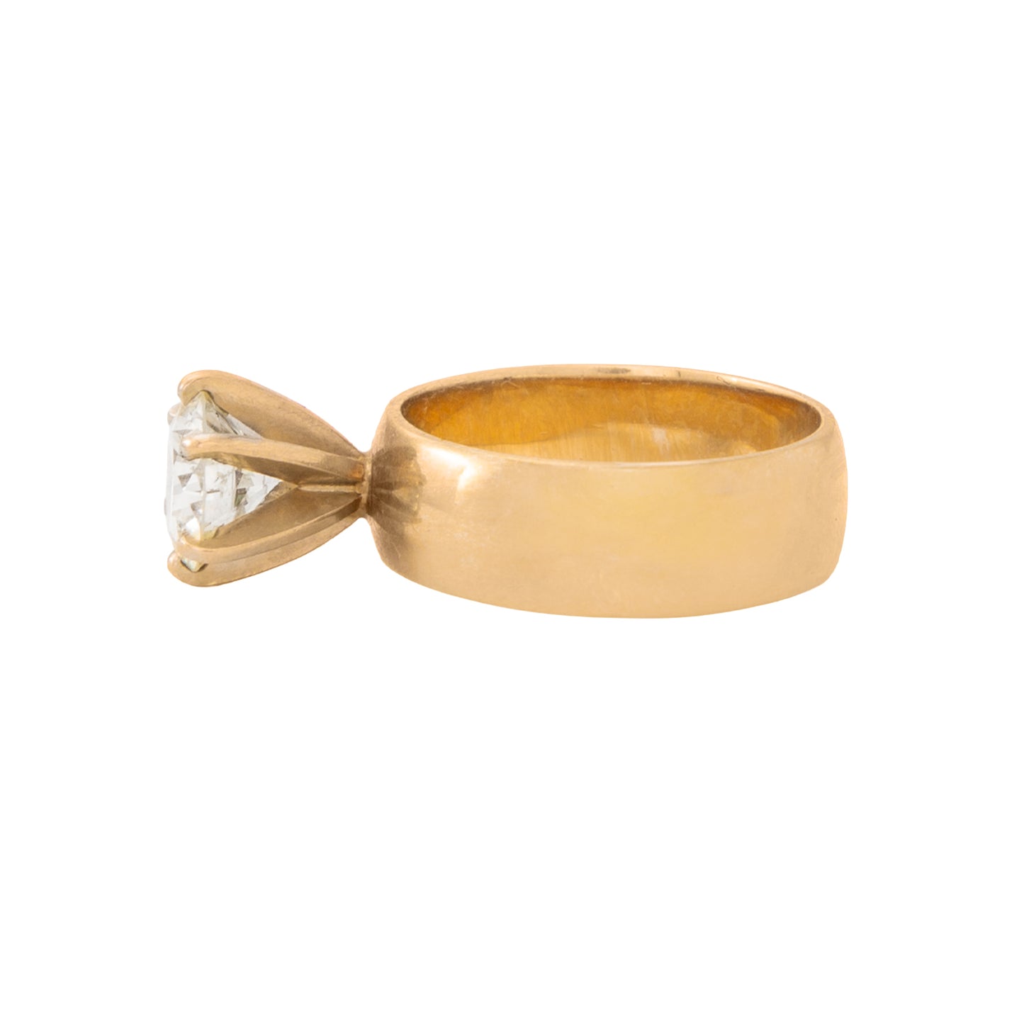 Anillo Solitario 14k