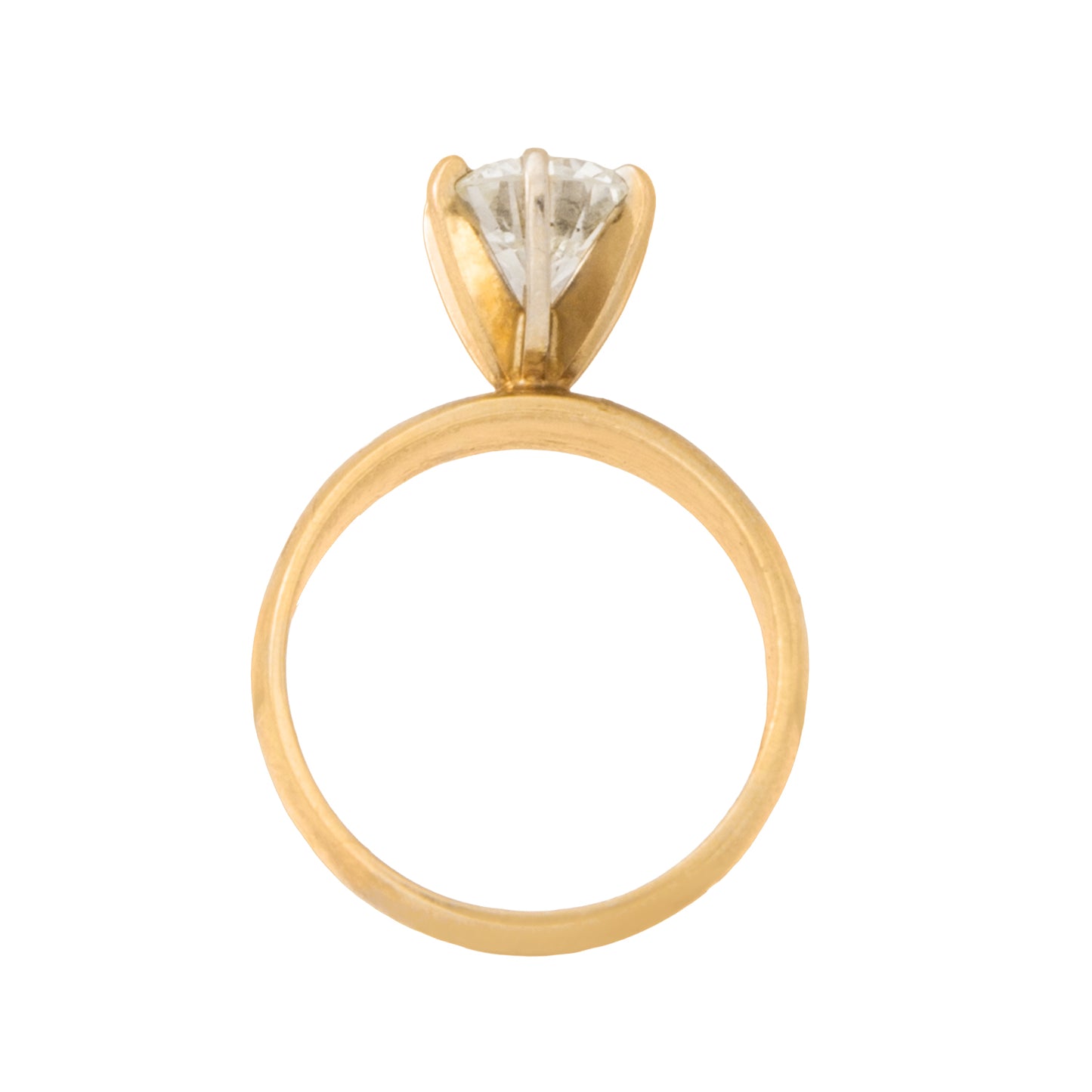 Anillo Solitario 14k