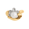 Juego de Aretes y Anillo Diseño Flor