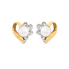 Juego de Aretes y Anillo Diseño Flor