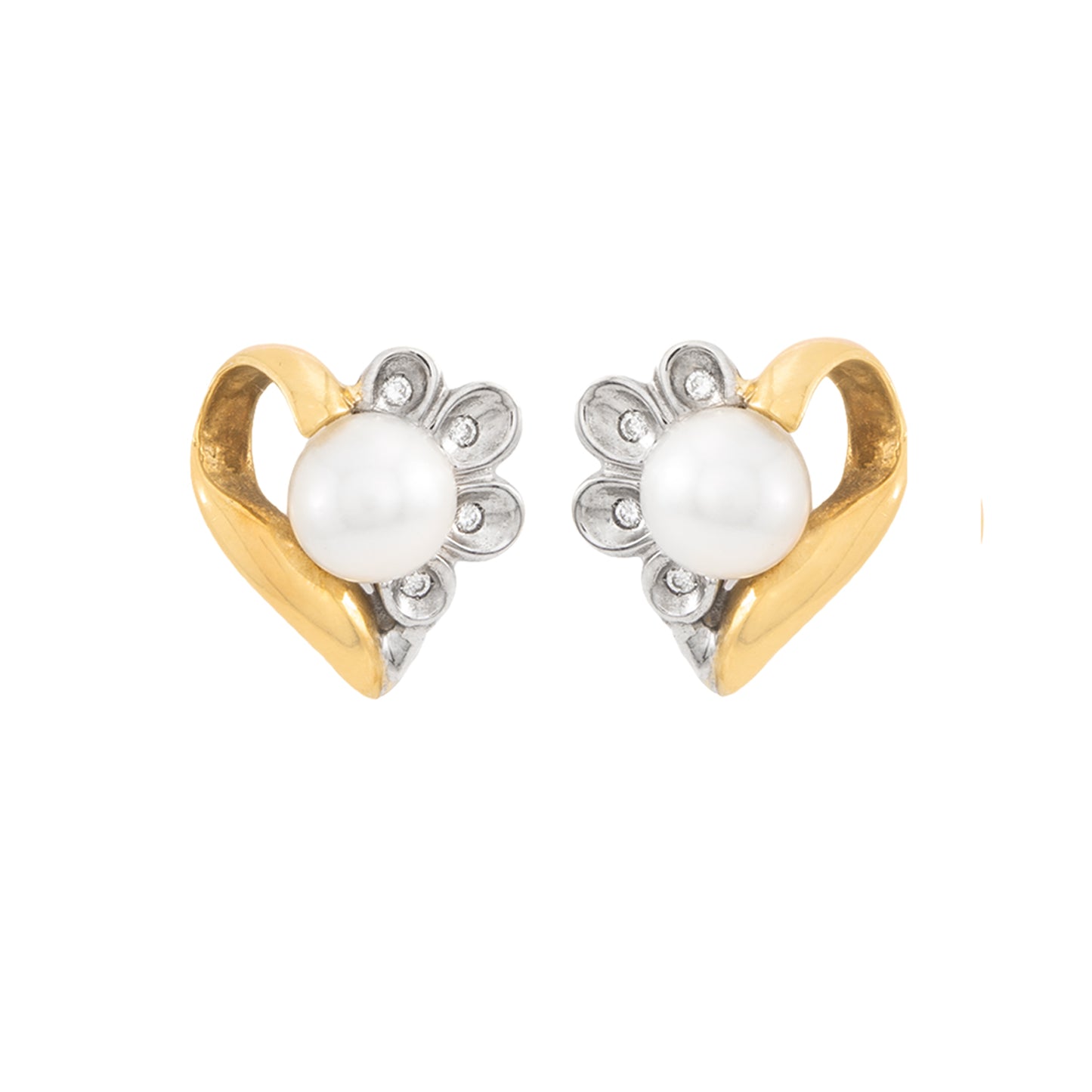 Juego de Aretes y Anillo Diseño Flor