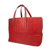 Bolso Tote en Piel Color Rojo - Boutique San Agustín
