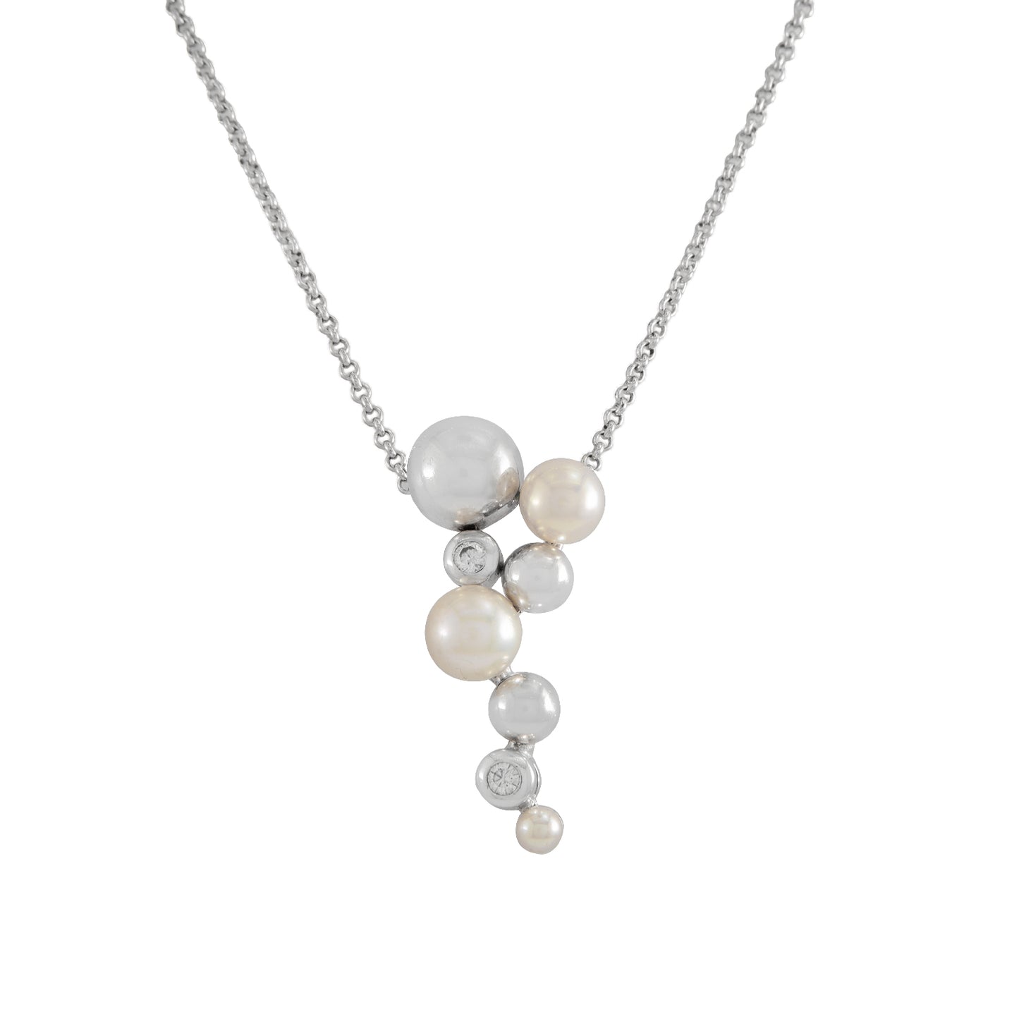 Gargantilla con Dije de Perlas