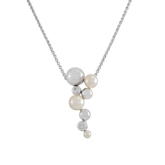 Gargantilla con Dije de Perlas