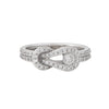 Anillo Nudo con Diamantes