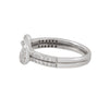 Anillo Nudo con Diamantes