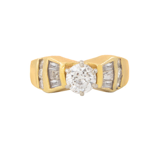 Anillo Solitario .65 CT