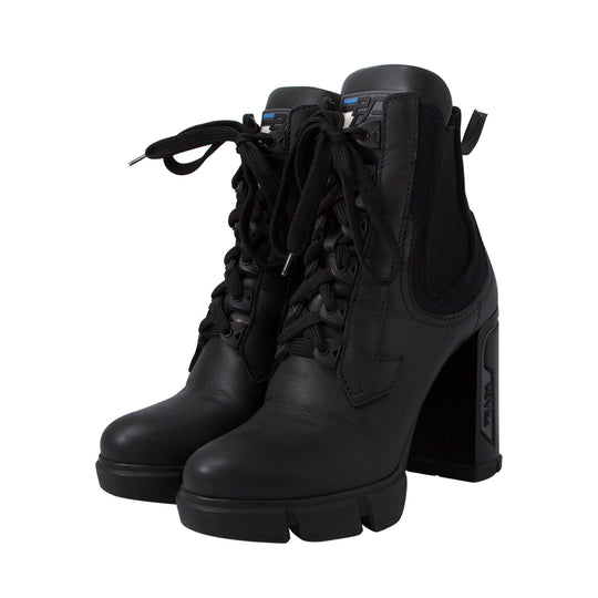 Botas Negras De Tacón Alto