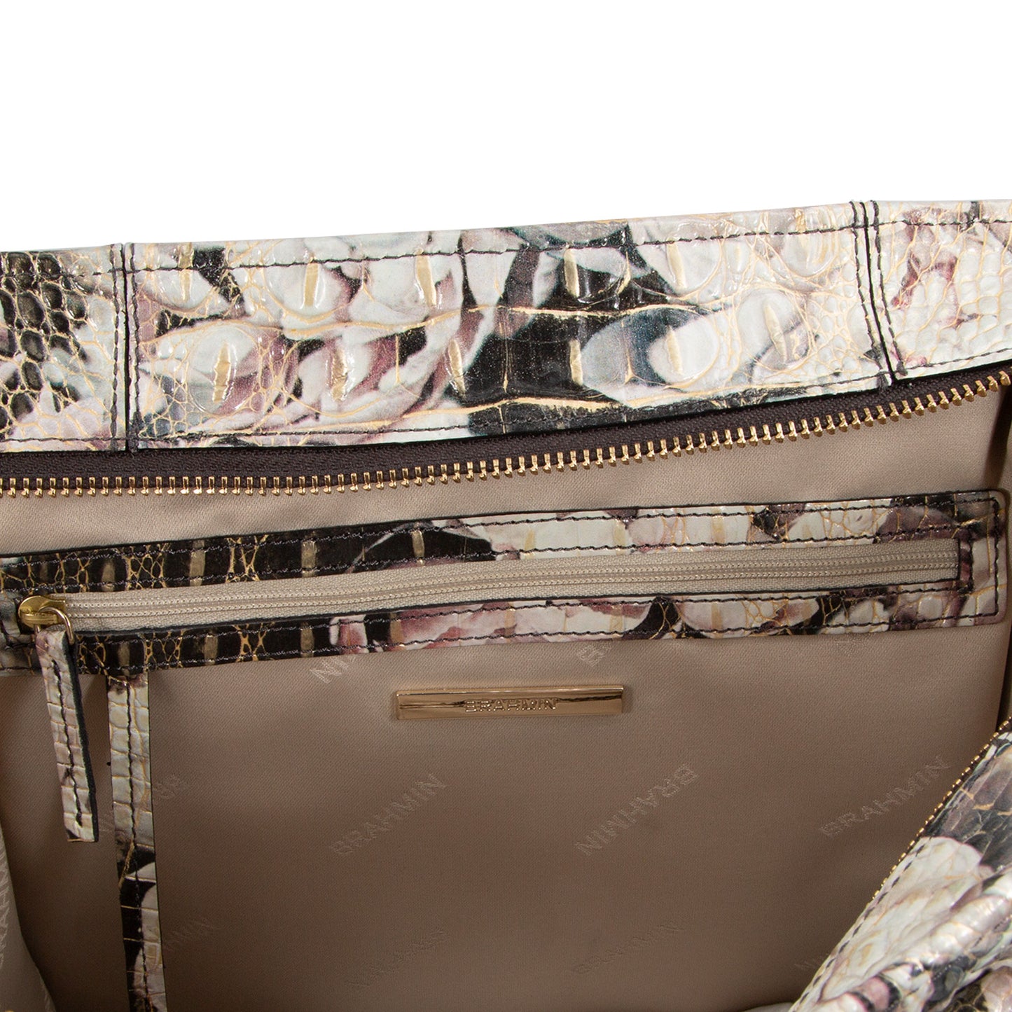 Bolso Con Estampado de Flores