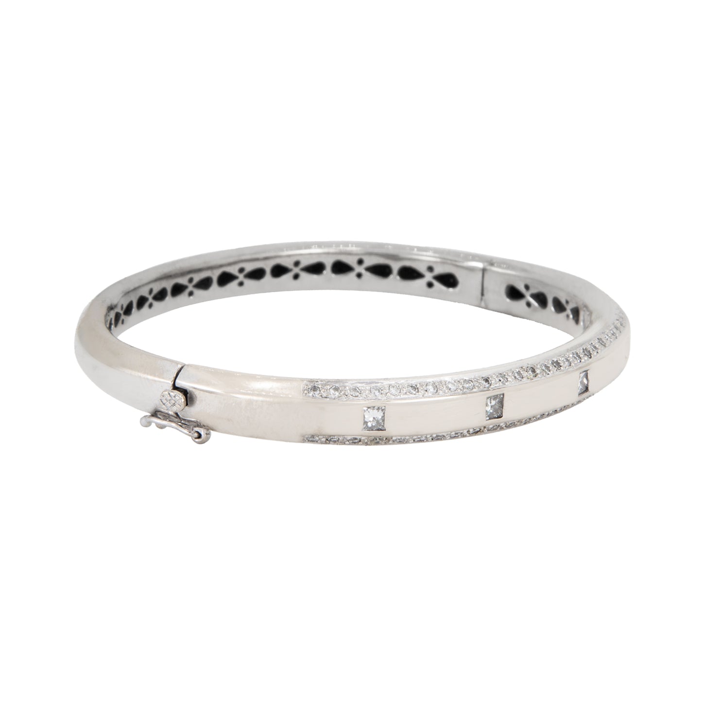 Brazalete Oro Blanco