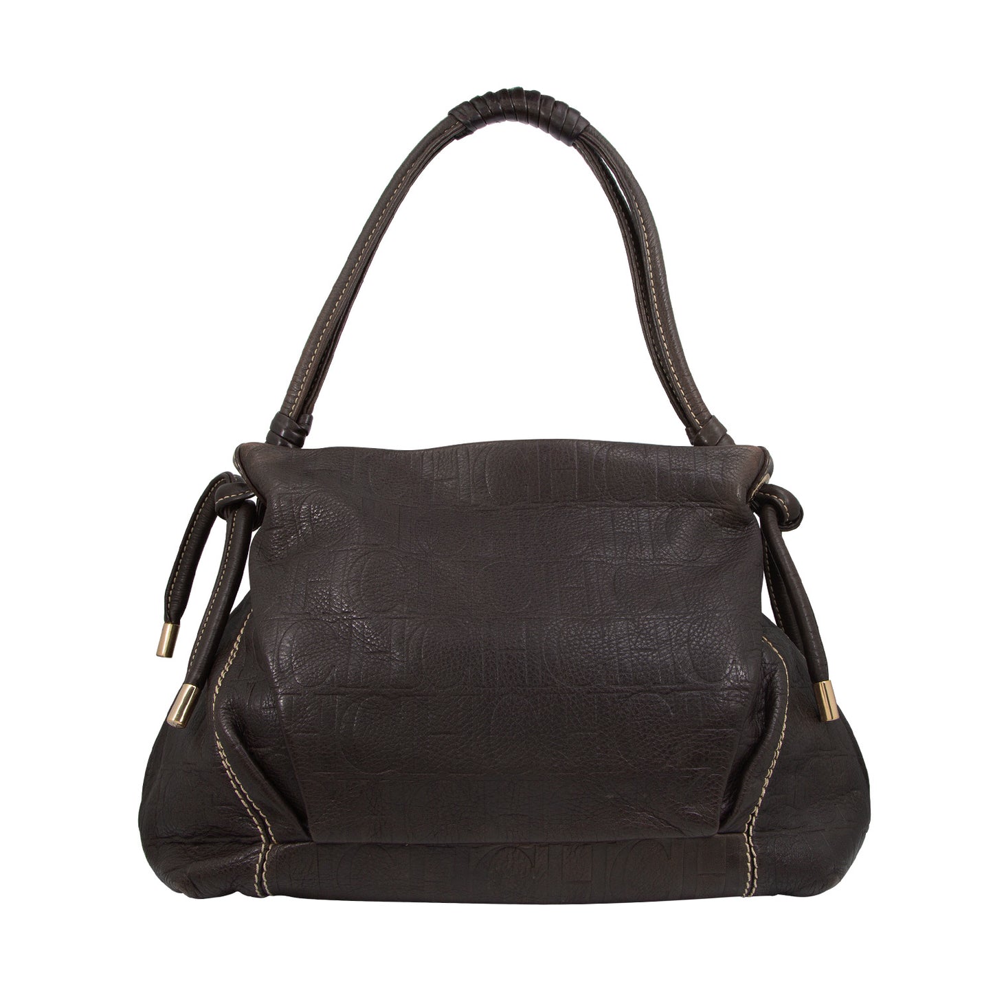 Bolso En Piel Café