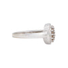 VENDIDO Anillo Redondo Diamantes Champagne