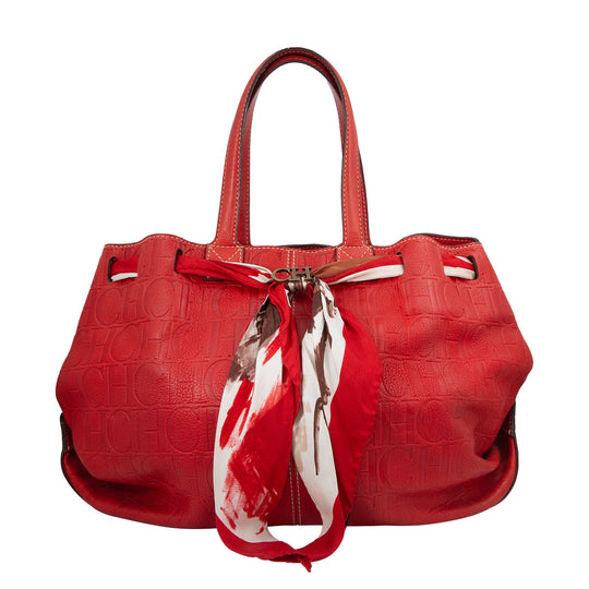 Bolso Tote Con Pañuelo