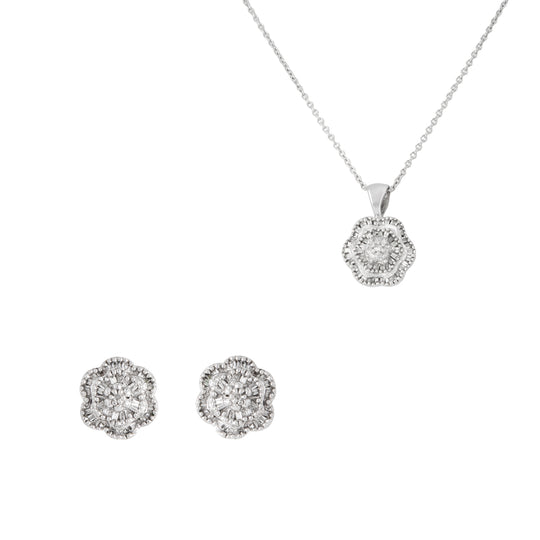 Juego de Aretes y Gargantilla