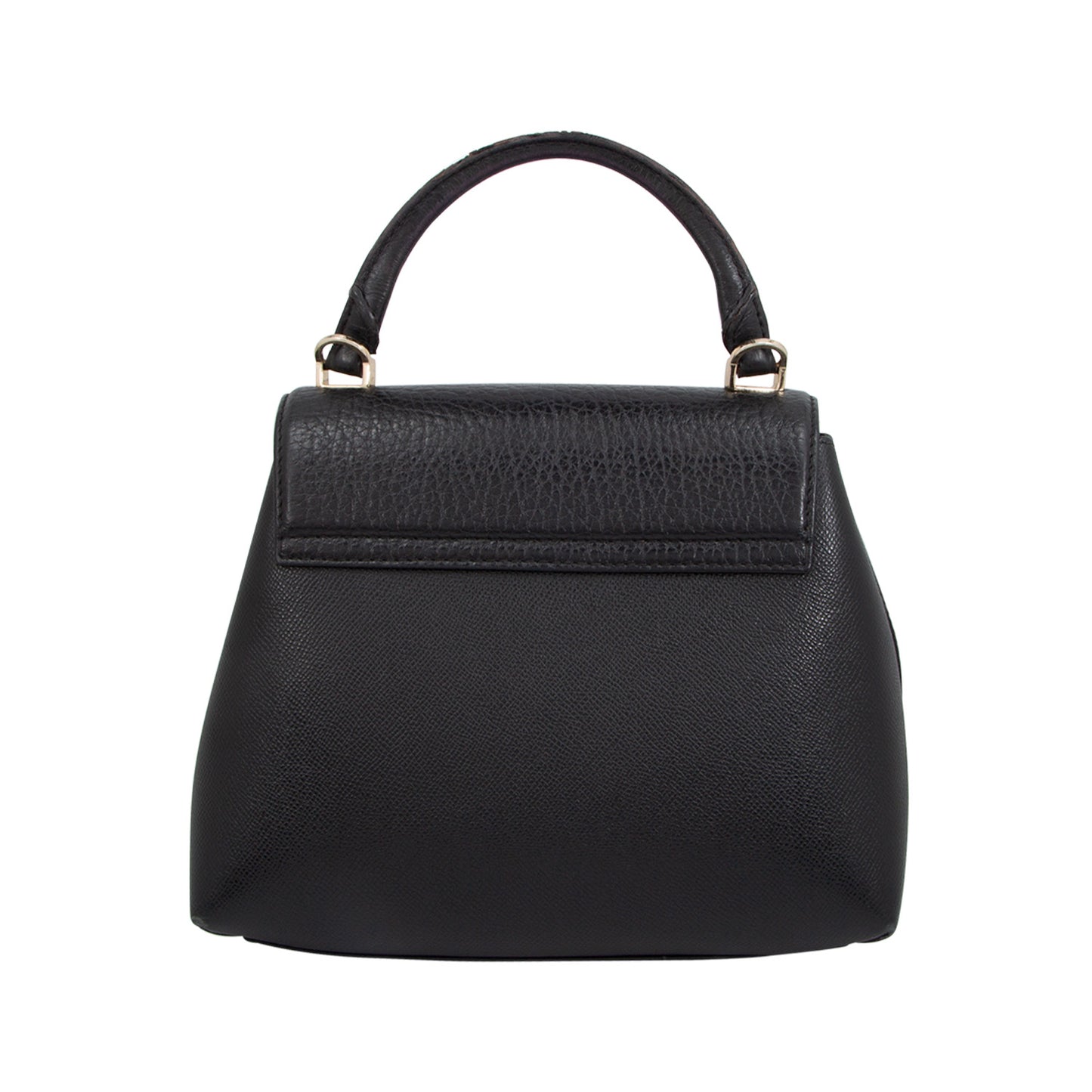 Bolso Black Monogram Leather Top