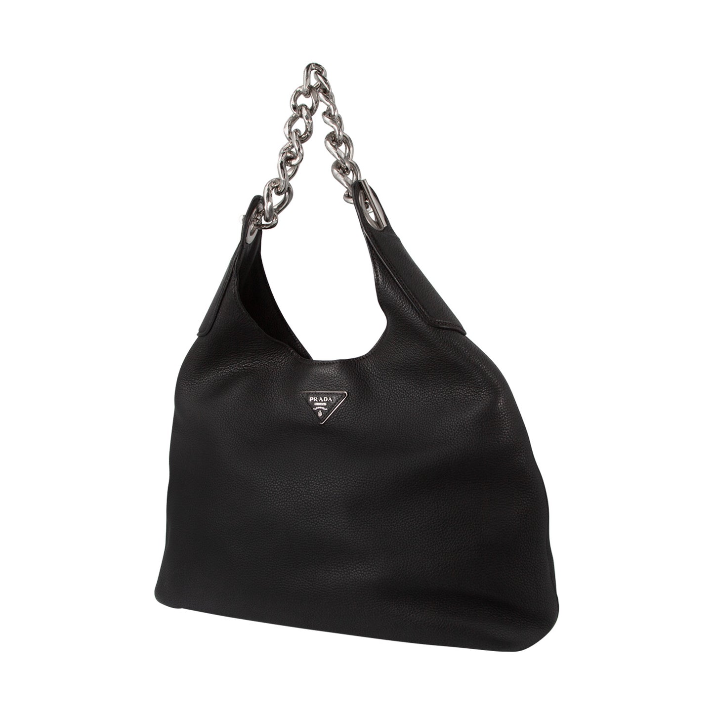 Bolso Vitello Daino Chain Hobo