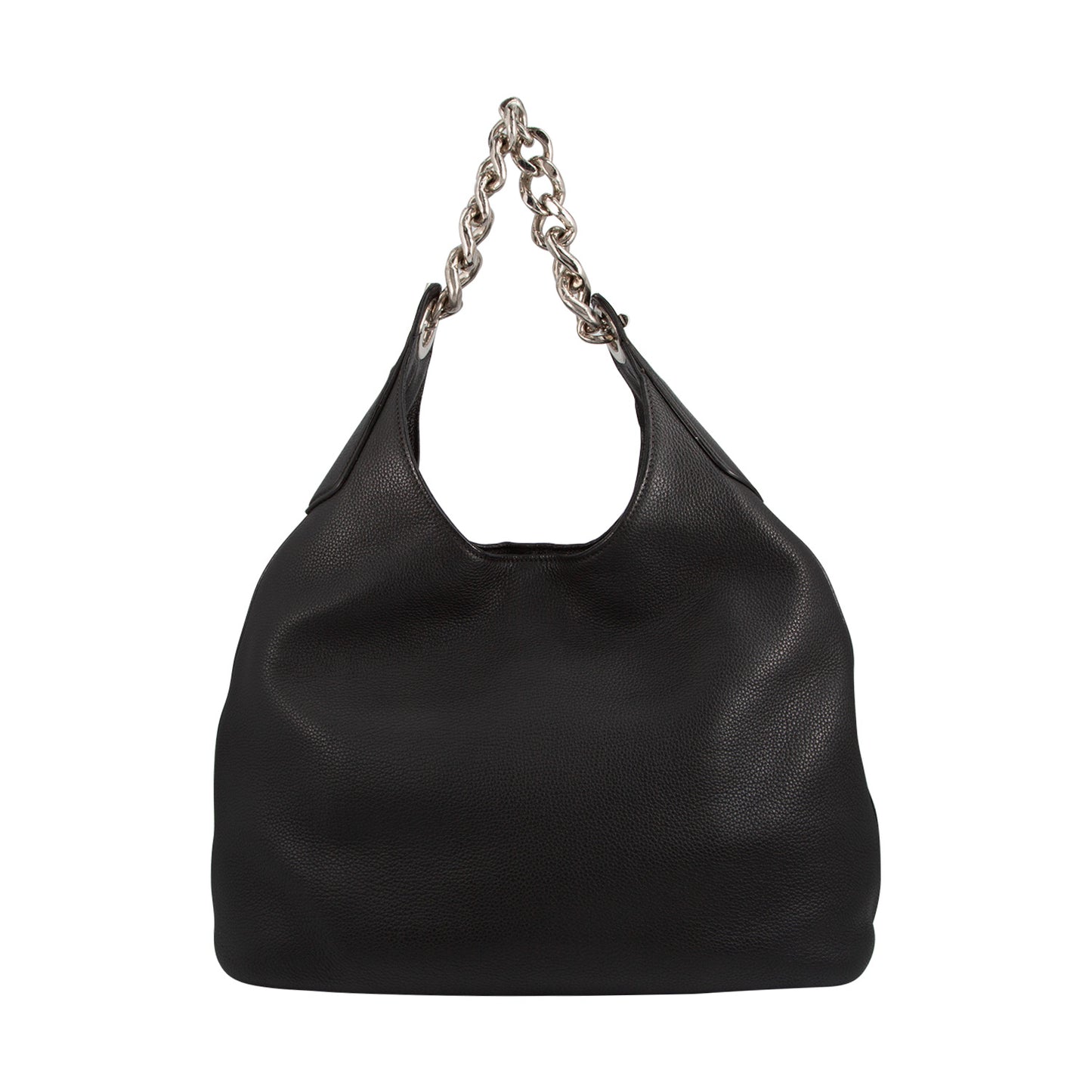 Bolso Vitello Daino Chain Hobo